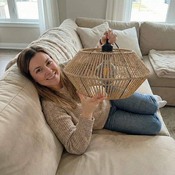 Customers love our bamboo lamps