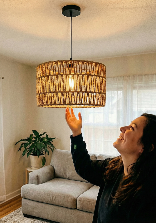 Customers love our bamboo lamps