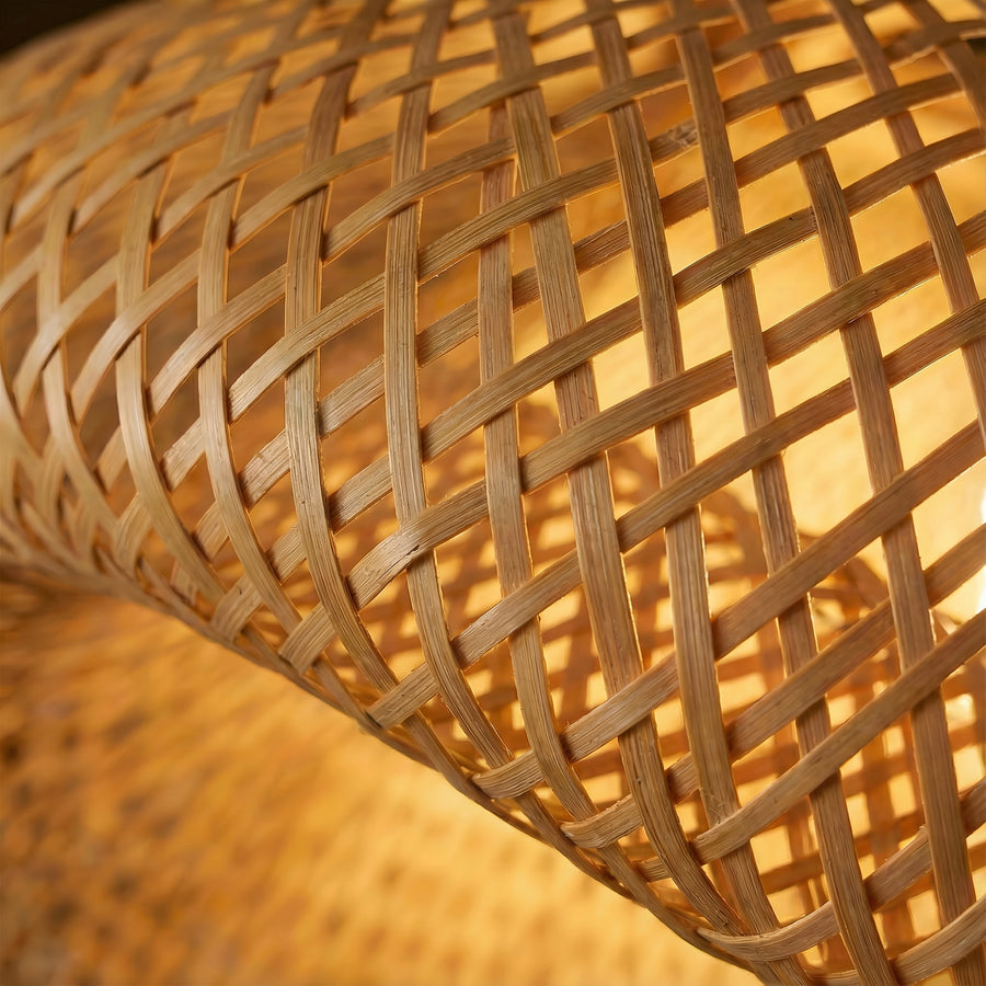 Akaro bamboo weave close-up