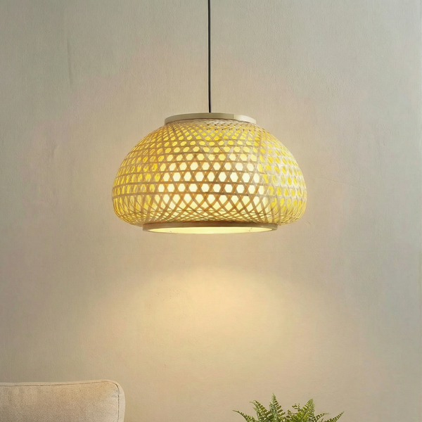 Satori bamboo pendant light