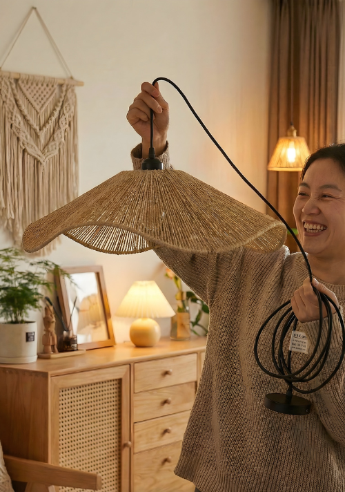 Customers love our bamboo lamps