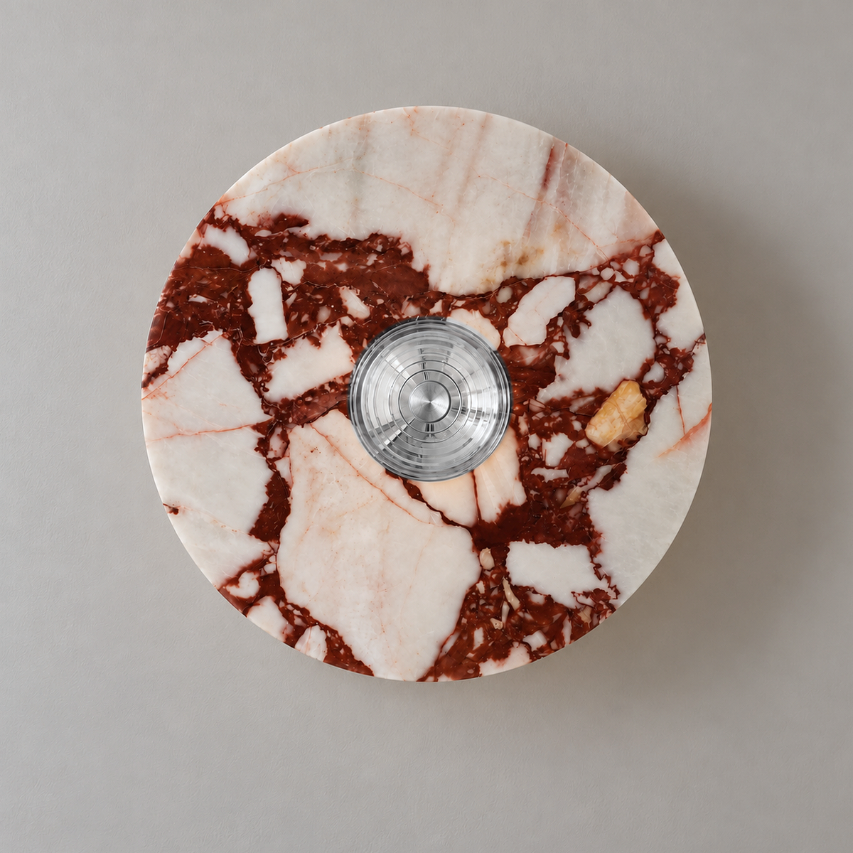 Fiamma Marble Disc Wall Light, studio photo