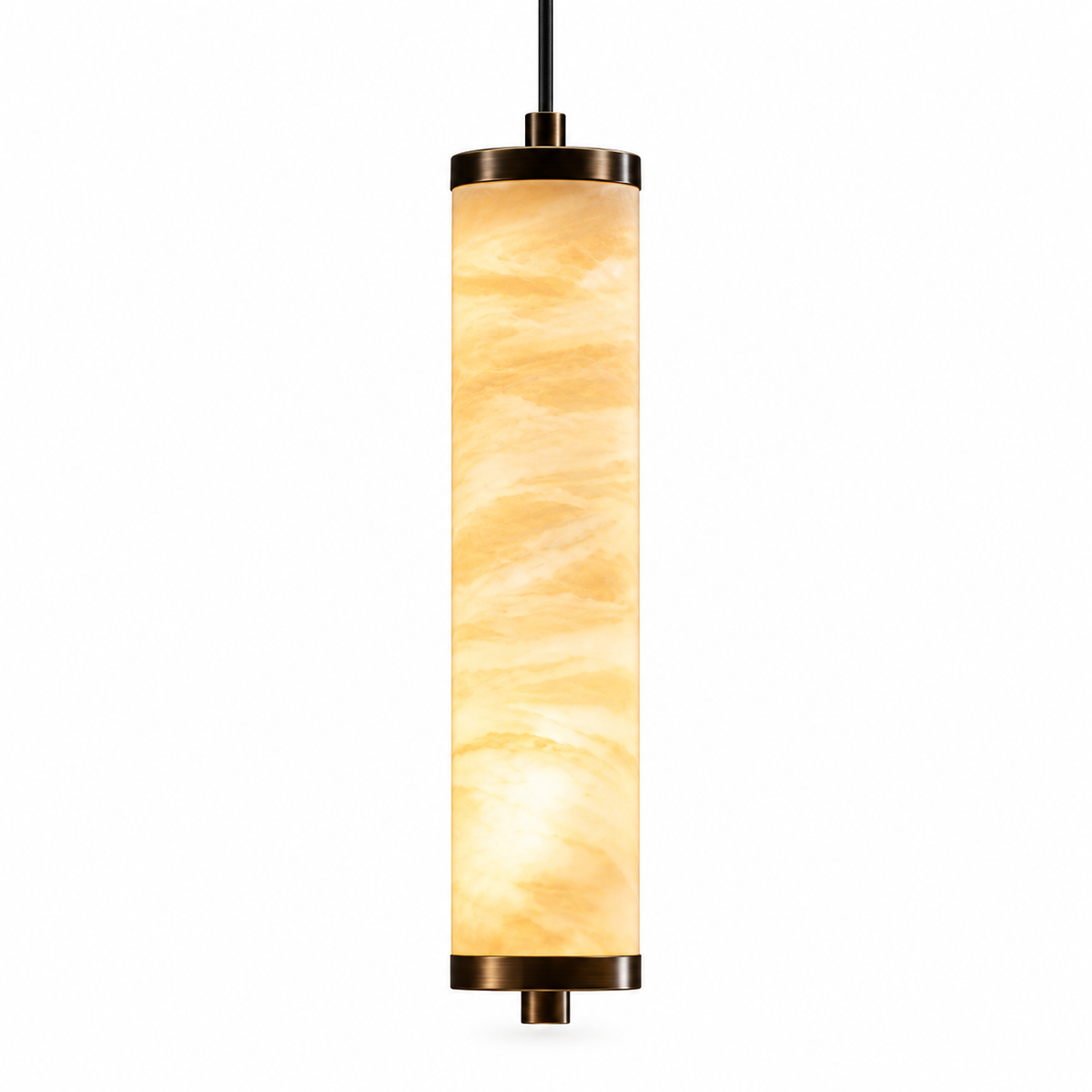Melina Alabaster Column Pendant Light
